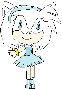  (please dont say this is a recolor cause its not) Name: Snowy Age: 17 species: hedgehog Alligement: Good and justice!! Any extra info: she is nice,shy,kind,cute,loveable,and gets scared alot Loves to do: loves to just hang out with دوستوں and have fun :D