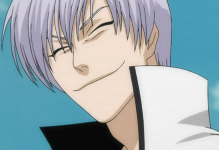  джин Ichimaru's evil smile is so f@cking awesome! (This guy is from Bleach)