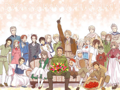 yes yes yes yes YESSS!!! Hetalia is the greatest anime EVER!! my first anime too!! i am also WAAAYYY better at history now! thats right..it teaches u history! does an ordinary anime do that? nope! you should definitely watch it!!