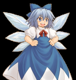  Cirno from Touhou she looked like she is just a child, but she is over 60 years old.