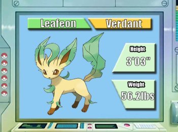 i don't really like Eevee as much as the other pokemons, but if i had to choose between it's evolutions, I'll pick Leafeon