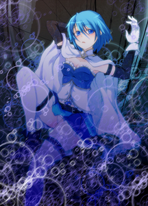 Sayaka Miki from Mahou Shoujo Madoka Magica! She pretty blue, in every sense of the word. o3o