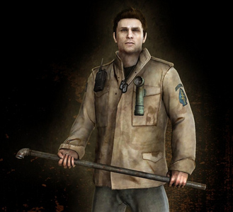  Probably Alex Shepherd, the main protagonist from Silent Hill: Homecoming. Many people don't like this guy because of how well he fights, and that greatly lowers the scariness of the game. Well, I agree with that. However, something about him made me feel sorry for him. IMO, if it weren't for the way he acts all the time, Homecoming wouldn't even be half as scary. Alex rules, but sadly alot of people can't recognise that.