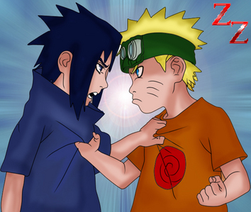 Naruto and Sasuke as kids!