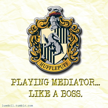  There is nothing wrong with being good-hearted, loyal, hard-working and friendly. But in the books, there were little Hufflepuffs and characters from other houses (Harry, Hermione, Ron, Luna, Neville, ...) got the traits that were supposed to belong to them. In the end, we don't even know what the point of Hufflepuff is since Rowling used it as a dump for anyone that didn't fit as either brave, wise hoặc cunning. This is one of the rare things I don't like about HP. :/ *But common, we all know Hufflepuffs throw the best parties. :D