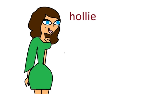  name:hollie age:16 personality:lively bubbly and not very smart likes:not getting killed and make up and uhh shopping dislikes:bugs and mud bio:people think shes been hit on the head too hard until shes actually given a pergunta but besides that she was an only child and had a pretty normal life. friends:anyone enemies:anyone audition:*picks up camera*hi everyone.i ams hollie and i will slit ur neck............wait what was i doing again*cmera falls *oops