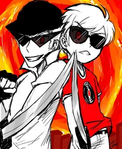 Two. The Striders.
My mind is Striders all day err'day.
(IMO) They are the best Homestuck characters.
Everyone else leave.
