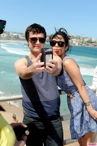 No they are not dating they are just really good friends. :) Josh said that they did before though. :P