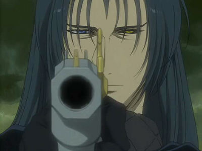  i would say Darcia from wolf's rain, he kills them all. WHY Darcia! but i still can't hate him for it :( i could of thought of many other just no one done him yet so i thought i would.