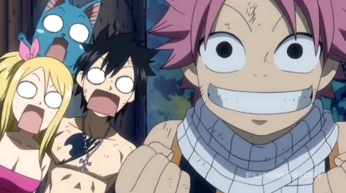  A screenshot from Fairy Tail.