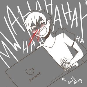  Hetalia...........*cough*UsUk!*cough* and reader inserts....http://countryxreader.deviantart.com/ The picture of Prussia is me on my computer(My smart phone) looking up Yaoi and Lesen reader inserts like Lemons,Limes,Smut,and Fluff. The link sends Du to a Hetalia reader insert site/club on DA.