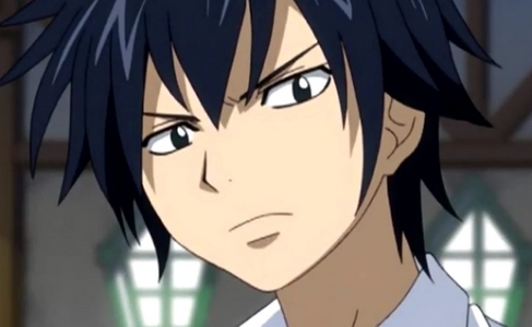  At the moment, my crush is Gray from Fairy Tail.