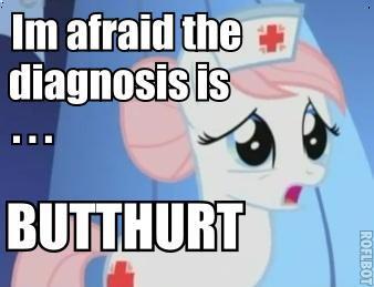 I'm not a fan of MLP by any means but still I laughed my butt off when  saw this picture: