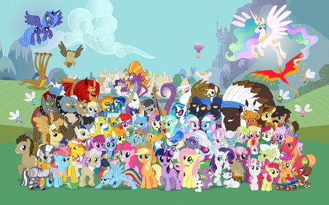  My Little pony Friendship is Magic is my obsession so I chose this: