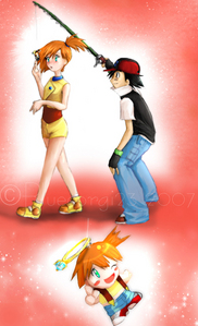 MISTY MISTY MISTY MISTY MISTY MISTY!!!!!!!! Ever notice how at the end of johto when they part ways Misty actually admits she likes him? Dawn goes of on her own "journy" with that other guy (whom i conveniently cant remember the name of) POKESHIPPING ALL THE WAY BABY!!!!! :D