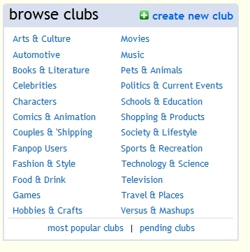  Yes. 你 can make your own club. First, go to the 潮流粉丝俱乐部 首页 page and scroll down until 你 see the image 发布 here. Click "create new club" and then I think 你 can figure it out from there. ;)