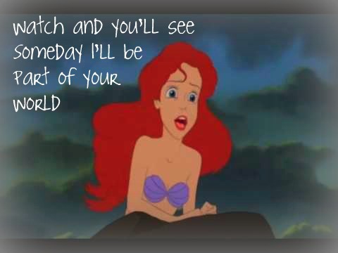  Part of Your World from The Little Mermaid :)