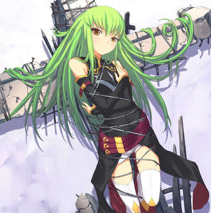  I have a ton of 最喜爱的 characters... so I'll post one of them. C.C. from Code Geass.