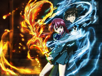 Kaze no Stigma. Its the best Anime i have ever seen, Plenty of action and a hint of funny romance