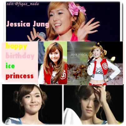  Jessica Jung Sooyeon.. wishing wewe a birthday that’s a very special day, A siku full of smiles and laughter and fun, A siku for enjoying all of life’s little pleasures, A siku for enjoying yourself…great days, great food, great movies, Great naps, great conversations, great moods, great luck, great times. And pretty much great everything. Happy Birthday Jessica!