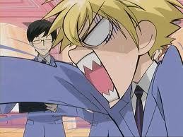  I personally think Tamaki Suoh from Ouran High School Host Club is hilarious<3