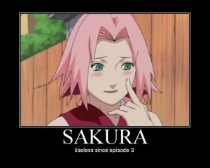 because
1:shes a bitch
2:she always hits naruto
3:she never fights (to the point of helpping)
4:she thinks she's cool but she aint(i mean is not)
5:she's pathetic desperate
6:she gets between naruhina(like bitch fuck off)
7:she's not as pretty as everyone says she is
8:because i do