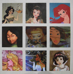 1. Belle
2. Mulan
3. Pocahontas
4. Aurora
5. Tiana
6. Cinderella
7. Rapunzel
8. Jasmine
9. Snow White
10. Ariel