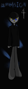  Name: Dimension 4 Age: 18 Gender: Male Personality: Dimension seems to be very simple minded. He likes to play things safe, and would rather wait to see what happens, then charge in blindly. He's good with words, and doesn't get embarressed easily. He's usually very serious, and doesn't have much of a sense of humor Powers: Physically impenetrable. He cannot be harmed physically Weakness: He can be drowned, and he can be affected द्वारा sound-frequency Likes: Peace and Quiet, Parks, nature music, fighting XD, being stealthy, sneaking around Hates: Being lied too, loud anything, when things are destroyed Bio: He first appeared on Mobius-zone-8, but later became Rin the Identity's primary partner, in the खोजिए for the other Identities. Sometimes he goes on his own missions however Other Info: Nothing much Relatives: None या unknown Description: Race: None Type: Mobian Core Can he/she Transform?: He can turn into a Takris, and into a human form, which he doesn't do very much प्रिय Color(s): Blue