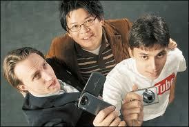  YouTube was created oleh Steve Chen, Chad Hurley, and Jawed Karim.