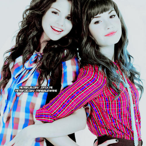 here's mine, Sel with Demi..^^