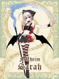  whao i didnt know i was a cute demon/vampire thingy XD (my name is sara btw)