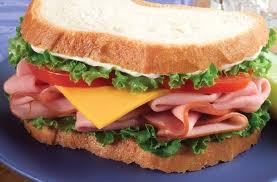 ham sandwich. 