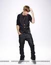 Here is a picture of justin when he was at a photo shoot.