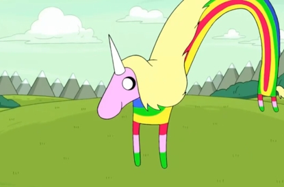  Jake does have a girl friend in the tunjuk and that would be Lady Rainicorn as previously stated!