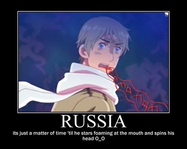 Russia thats the first character i think of when it comes to creepy haha
