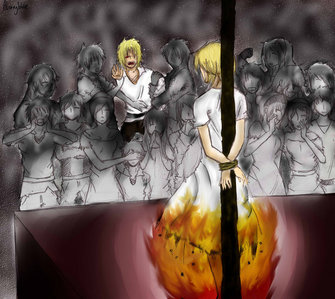 France and Jeanne D'Arc, OMG I cry so hard when I think about them. T.T