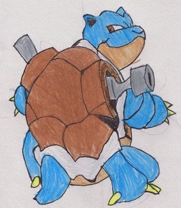  Do not know what she looks like and I am far too lazy to 谷歌 so....yes! looks awesome! and blastoise agrees!