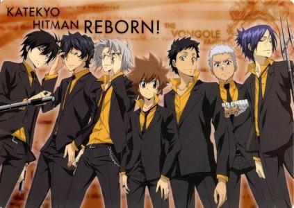 All Vongola Famiglia Guardians from KHR!