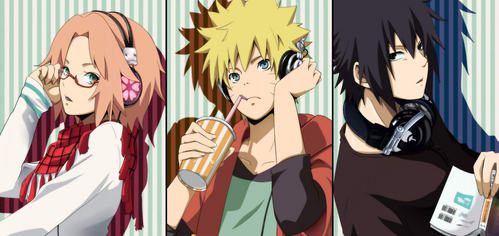 Yep, and it's the team 7 ._."

Sakura Haruno: naturally hot-headed and irritable, and because of that nature, I tended to hit people out of anger on more than one occasion, but most of the time, I'm relatively kind, cheerful, and rational (When you get to know me)^^"

Naruto Uzumaki: being exuberant, brash, inattentive, and heedless to formality or social standings, almost never giving up (On occasions, I do ^^") 

Sasuke Uchiha: cold, indifferent, cruel, cynical, amd somewhat arrogant (To the people I would never open up too)



