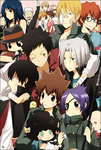  Katekyo Hitman Reborn! (KHR!) because it's an awesome animé and i would l’amour to be able to meet the characters from the animé and be in the mafia! it would be cool and then i would be in Varia (the elite assassin squad from the Vongola family) :D
