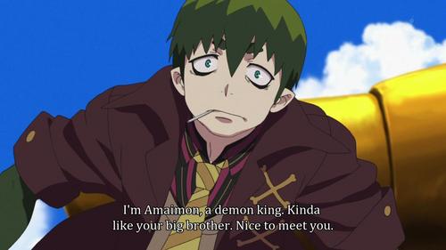  amaimon the demon king from ao no exorcist...