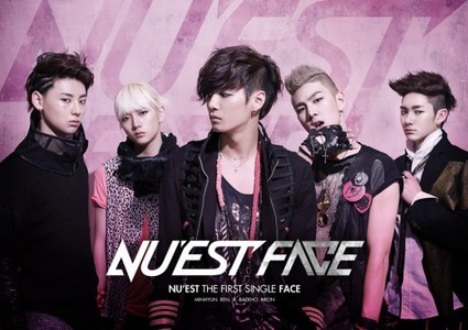 The picture of NU'EST (K-Pop group) I have set as my দেওয়ালপত্র on my phone! This is the picture: