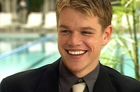  Matt Damon's smile is beautiful <3