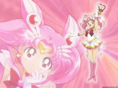  Sailor Mini Moon/ Rini My 最喜爱的 Sailor Moon character is wearing my 最喜爱的 color :)