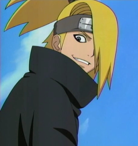 I choose.... Deidara. I'm not going to explain a lot besides the fact we look similar we're both male and have the same person and opinion on art un. (nuV)