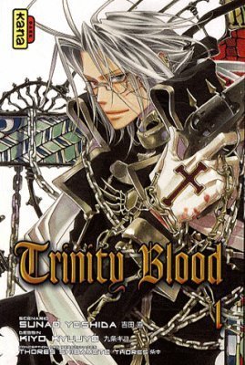  My best ever animes are: Trinity Blood Loveless Monster Yami no Matsuei & Genkkaku Picasso (image cover of Trinity Blood)