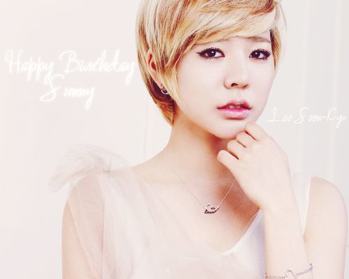  Happy Birthday Sunny-Bunny! I hope it's a great one and all of your Birthday wishes come true. <3