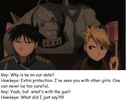  I l’amour this Riza Hawkeye and Roy mustang pic