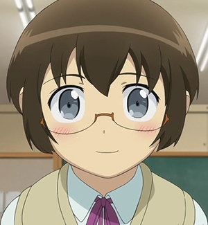  Manami tamura from ore no imouto i have the same tall, weight, face, look, personality, crush and glasses. but my hair is a little taller than her's and i have a brown eyes.