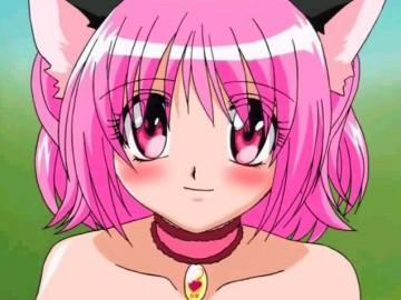 i think the closest for me would be Ichigo from tokyo mew mew (unless ppl who know me have a different opinon) but someone said that i remind her of Maka from Soul Eater, not really sure why